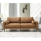 Ashley 4100238 Telora Stationary Leather Look Sofa